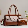 Bolso de mano de alta gama, moda 2026, elegante y texturizado, gran capacidad para el día a día, bolso cruzado versátil para mujer, bolsa para mamá