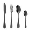 Cubiertos de acero inoxidable 1010 de Amazon transfronterizo, cuchillo, tenedor y cuchara, juego de cuatro piezas de estilo occidental para bistec, cuchillo y tenedor chapados en oro, juego de comida