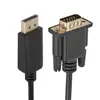 Cable de conversión DP a VGA de 1.8 m Cable adaptador Displayport a VGA Cable VGA HD DP a VGA