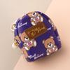 Carteira Popular Girly Heart Ins Criativa Porta-Moedas Urso Fofo Portátil Armazenamento Tudo-Em-Um Bolsa para Moedas Chaves