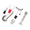 Volante de eixo central de uma peça chave fixa chave de gancho de cauda chave três em um / conjunto de ferramentas de manutenção de bicicleta