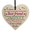 Nueva Etiqueta de Madera en Forma de Corazón Amigos Colgante de Madera en Forma de Corazón Regalo de Amistad Artesanías de Madera Decoraciones para el Hogar
