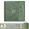 Caja de Regalo con Set de Cuadernos A5 Personalizable de Alta Apariencia Bloc de Notas para Reuniones de Oficina Souvenir Se Puede Imprimir con Logo