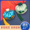 Festival del Bote del Dragón Accesorios Hanfu bordado brocado bolsita bolsita bolsa vacía estilo antiguo portátil halter monedero de pelo fetal colgante
