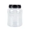 96g120g2800ml barril mel molho de pimenta nozes frito pet barril plástico transparente armazenamento denso