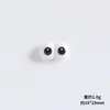 Desenho Animado Fofo e Engraçado Boca de Salsicha Olhos Óculos de Sol Óculos Cola de Creme Materiais DIY Resina Pequenos Acessórios Decorações
