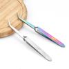 Ayudas para nail art al por mayor clip moldeador de nail art de acero inoxidable pinzas multifunción para salón de belleza