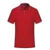Camisa polo camiseta cuello solapa camisa de publicidad cultural manga corta ropa de trabajo uniforme del personal Paul logo estampado uniforme de clase bordado