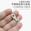 Gancho simple de acero inoxidable Gancho simple para mochila de estudiante Gancho para ropa Gancho para puerta de baño Cocina Gancho trasero para abrigo Gancho para inodoro Gancho simple