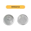 Calibre 83 Latas de Plástico Personalizadas para Fabricantes de Mascotas, Latas de Plástico para Frutas Secas, Latas de Plástico Transparentes, Latas de Plástico para Granos