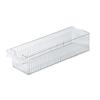 Organizador de armazenamento de ovos para geladeira com alça armazenamento de vegetais alimentos geladeira porta lateral organizador de armazenamento refrigerado