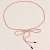 Nueva Moda Combinable Amor Nudo Cinturón Delgado para Mujer Falda para Mujer Cuerda de Algodón Cadena Larga para la Cintura Cinturón Decorativo Estrecho