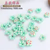 Gran Venta 11mm Flor Linda de Arcilla Blanda Flor Pequeña DIY Accesorios para el Cabello Pendientes Crema Funda para Teléfono Móvil Gafas Decoración Material
