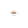Ropa Lencería Ropa Placa de Nombre de Metal logo Placa de Letras Ovalada Rectangular Decoración Ferretería Joyería Identificación Etiqueta Colgante