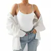 Comercio Exterior Transfronterizo Europeo y Americano 2026 Mono de Mujer Sexy de Costilla sin Mangas con Tirantes Finos que se Puede Usar Afuera como Mono