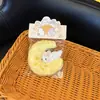 Llaveros de 달떡 (pastel de luna) de felpa simulada empaquetados individualmente, Souvenirs del Festival de Mediados de Otoño, Regalos de regreso a clases para estudiantes al por mayor