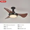 Lámpara Ventilador de Techo Estilo Vintage Industrial Pequeño para Restaurante Dormitorio Habitación