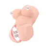 Dispositivo de Masturbação Colorido, Copo Avião, Molde de Silicone Masculino, Brinquedos Sexuais para Adultos, Brinquedos Vaginais e Anais no Atacado