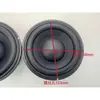 Altavoz de Medios Graves de 5 Pulgadas con Borde Magnético Altavoz Audiófilo de 5 Pulgadas Woofer de 5 Pulgadas