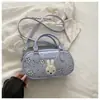 Bolso de conejito de dibujos animados moderno y lindo para ir al trabajo, nuevo popular de primavera-verano 2026, bolso pequeño versátil cruzado y de mano