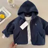 Chaqueta Suave y Esponjosa Osito Nuevo Estilo Chaqueta de Forro Polar Otoño e Invierno para Niños Sudadera Gruesa con Forro de Terciopelo Prenda de Abrigo Cálida