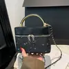 2026 Caja de Maquillaje Nueva Alta Apariencia Gran Capacidad Infantil Dama de Honor Bodas Recuerdos Bolso de Mano Bolso Cruzado al Hombro