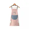 Delantal de Dibujos Animados Impermeable y a Prueba de Aceite para el Hogar con Correa para el Cuello y Bolsillos para Cocina, Cocinar y Tareas del Hogar, en Stock
