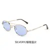 Óculos de Sol Retro Europeus e Americanos de Travessia de Fronteira com Lentes Duplas Armação Pequena Óculos de Sol Protetores Solares Óculos de Sol Masculinos de Alta Qualidade Óculos de Sol Femininos para Dirigir