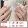 Vestindo armadura atacado puro quer nail art menina quente flash wearable mago remendo de unhas estudante armadura de alto valor de cor