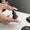 Piedra de Llama Natural Colgante de Paz Piedra del Espíritu del Fuego Colgante de Buda Dragón Pelota de Fitness