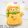 Cartão grande cor sólida três três boneca resina acessórios DIY capa de celular chaveiro pingente mão presilha de cabelo pente atacado