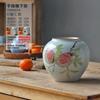 Jarrón Nuevo Pintado a Mano, Flores Hidropónicas, Arreglo Floral para Sala de Estar, Decoración Suave, Jarrón Pequeño Fresco de Cerámica