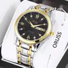Reloj Nuevo de Moda para Hombre Directo de Fábrica Elegante Reloj de Cuarzo para Hombre de Grado Empresarial Resistente al Agua Acero Inoxidable Reloj con Calendario