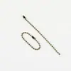 Correntes de miçangas em estoque para atacado, correntes de miçangas onda de prata, correntes de plaquinha, acessórios de pingente, correntes para pendurar, correntes de chaveiro, correntes para DIY