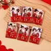 Sobres Rojos Pequeños para Bloquear la Puerta al por Mayor, Juegos de Boda Estilo Chino y Occidental, Recuerdos de Boda, Paquetes Rojos para la Novia, Ventas Directas de Fábrica, Estampado Dorado
