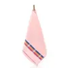Toalla Cuadrada de Algodón Puro Fabricante 100% Algodón Venta Directa al Por Mayor Toalla para Saliva de Bebé Toalla de Mano con Dibujos Suave Absorbente No Suelta Pelusa