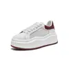Zapatillas Blancas Transpirables para Mujer 2026 Verano Nuevas de Moda que Aumentan la Altura Malla Suela Gruesa Ultra Suaves Zapatillas Casuales Zapatos Blancos de Moda
