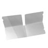Soporte para Almacenamiento de Mascarillas Caja Plegable Compañero para Mascarillas Desechables Bolsa de Almacenamiento Portátil Registro de Mascarillas