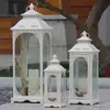 Linterna Portátil Retro de Pie Linterna de Viento Grande Creativo Portavelas para el Hogar Linterna Guía de Camino para Bodas Decoración de Linterna de Caballo