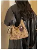 Bolso tote de lunares de moda de gran capacidad, nueva colección otoño 2026, bolso de hombro simple y casual para el día a día y para ir al trabajo