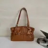 Bolsas Femininas Transfronteiriças 2026 Nova Bolsa de Grande Capacidade Textura Casual Versátil Bolsa de Ombro Moda Bolsa de Mão Tendência