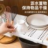 Nuevo Gabinete de Piso de Cocina Fregadero Estantes de Almacenamiento Multifuncionales por Capas Estante de Almacenamiento de Varilla Telescópica sin Perforaciones Estilo Japonés Cesta de Almacenamiento