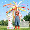 Globos de fuegos artificiales de tira larga de color dopamina para exteriores, accesorios para fotos infantiles, montaje de decoración de cumpleaños para niños y niñas