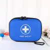 Kit de primeiros socorros em PU transfronteiriço com gancho para exterior Kit de emergência Kit de armazenamento para veículo Caixa de armazenamento para suprimentos de prevenção de epidemias Kit médico familiar