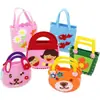 Paquete de Materiales Hechos a Mano para Costura Infantil Personalizado Regalo Familiar DIY Creativo No Tejido Bolsa de Dulces de Halloween