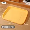 Inodoro extra grande para perros pequeños, medianos y grandes, diseño de panel plano con valla alta para evitar salpicaduras, viene con un soporte, venta al por mayor desde el fabricante