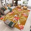 Estilo Nórdico Sofá Sencillo Mesa de Café Felpudo de Piso Alfombra de Sala de Estar de Área Grande Absorbente de Agua Alfombra para Mesita de Noche de Dormitorio en Casa Terciopelo de Cristal