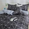 Juego de Cuatro Piezas Estampado de Algodón con Sábana de Aloe Vera Transfronterizo para Hogar Dormitorio Juego de Tres Piezas de Sábanas, Fundas de Edredón y Ropa de Cama Fabricantes Venta al por Mayor