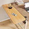 Placa de extensión de escritorio, uso en oficina, no requiere taladro, panel de mesa extensible, soporte de brazo plegable, bandeja para teclado