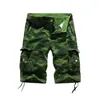 2026 Nuevo Estilo Verano de Moda Pantalones de Cinco Puntos con Múltiples Bolsillos, Hip-Hop Street Dance Skateboard Sueltos para Hombre Pantalones Cortos Camuflaje de Cinco Puntos 956